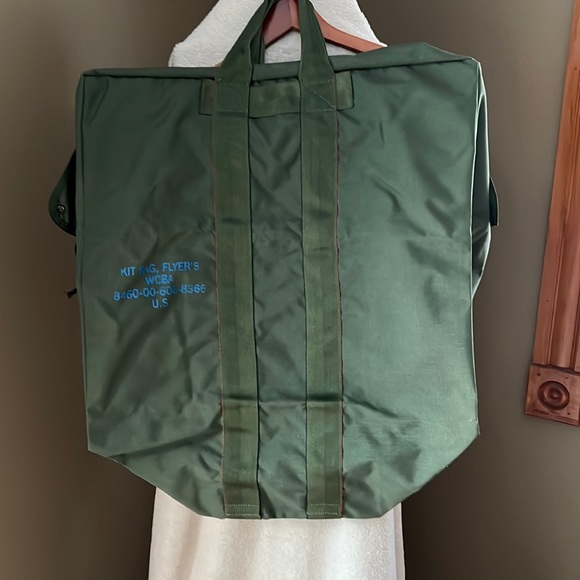 Other - US Military Flyer’s  Large Canvas Bag NEW never used
